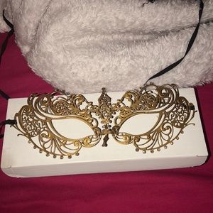 Metal Mask with Gems